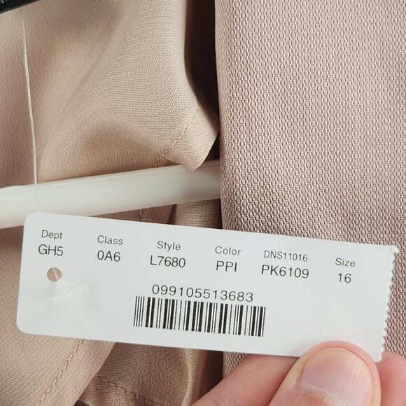 NWD J Crew 365 Women 16 Pink Blazer Long Sleeve Lyocell Shell Polyester Lined - Picture 5 of 14